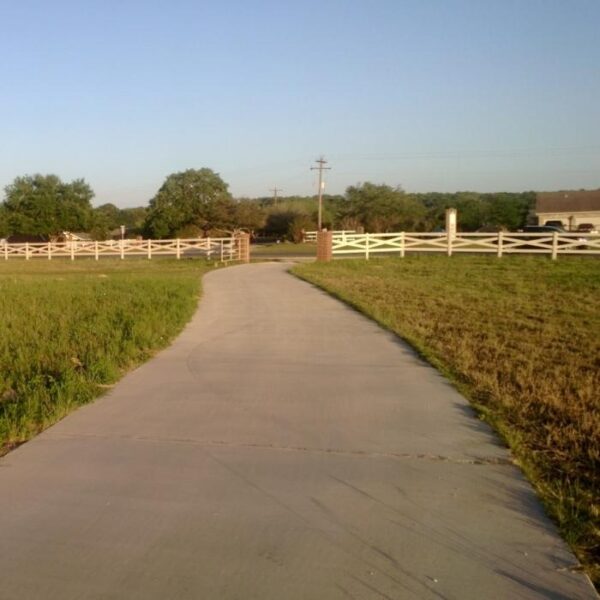 Crossbuck Ranch Rail distance view